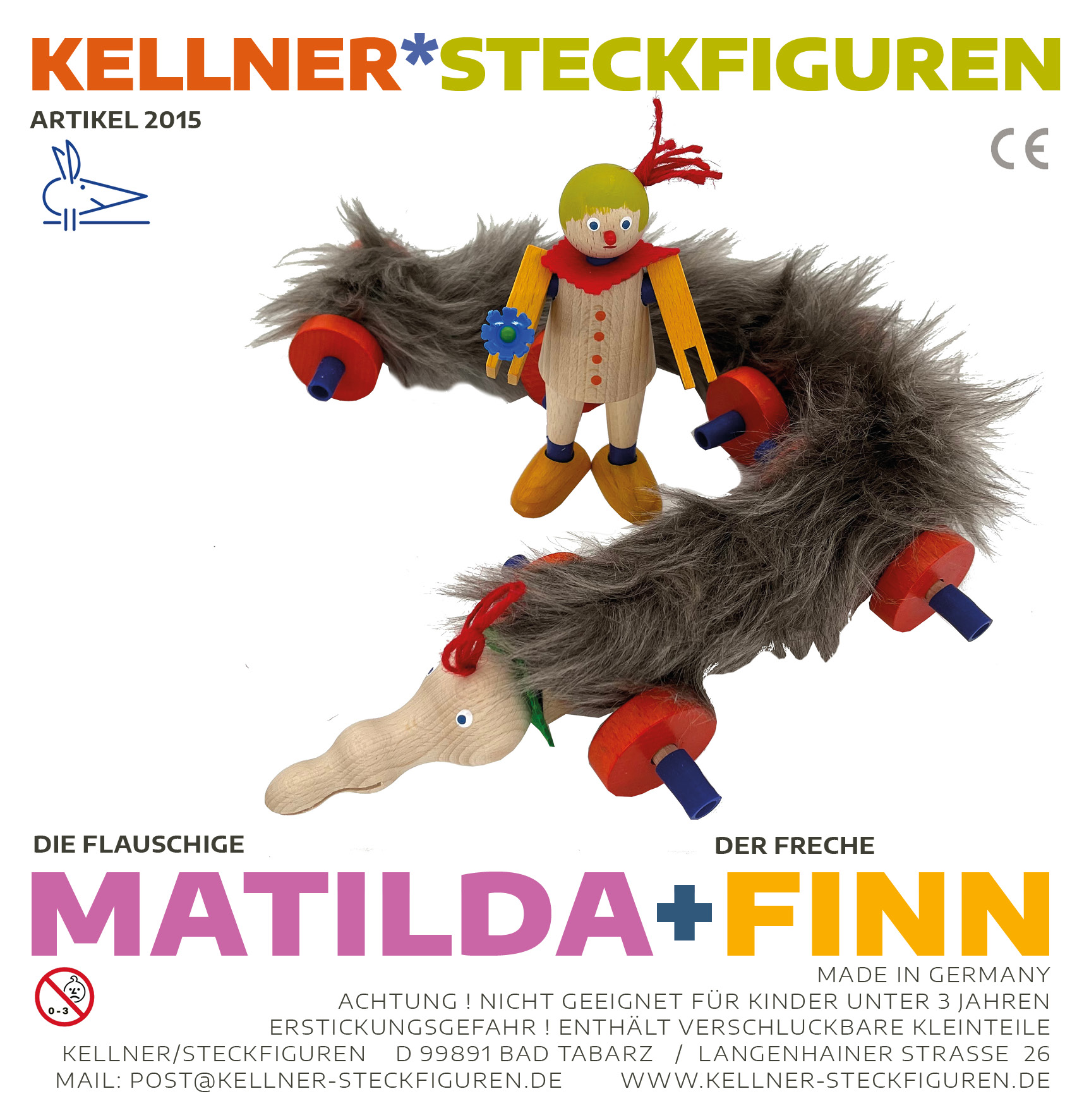  Matilda+Finn - Ein Kellner Steckbaukasten