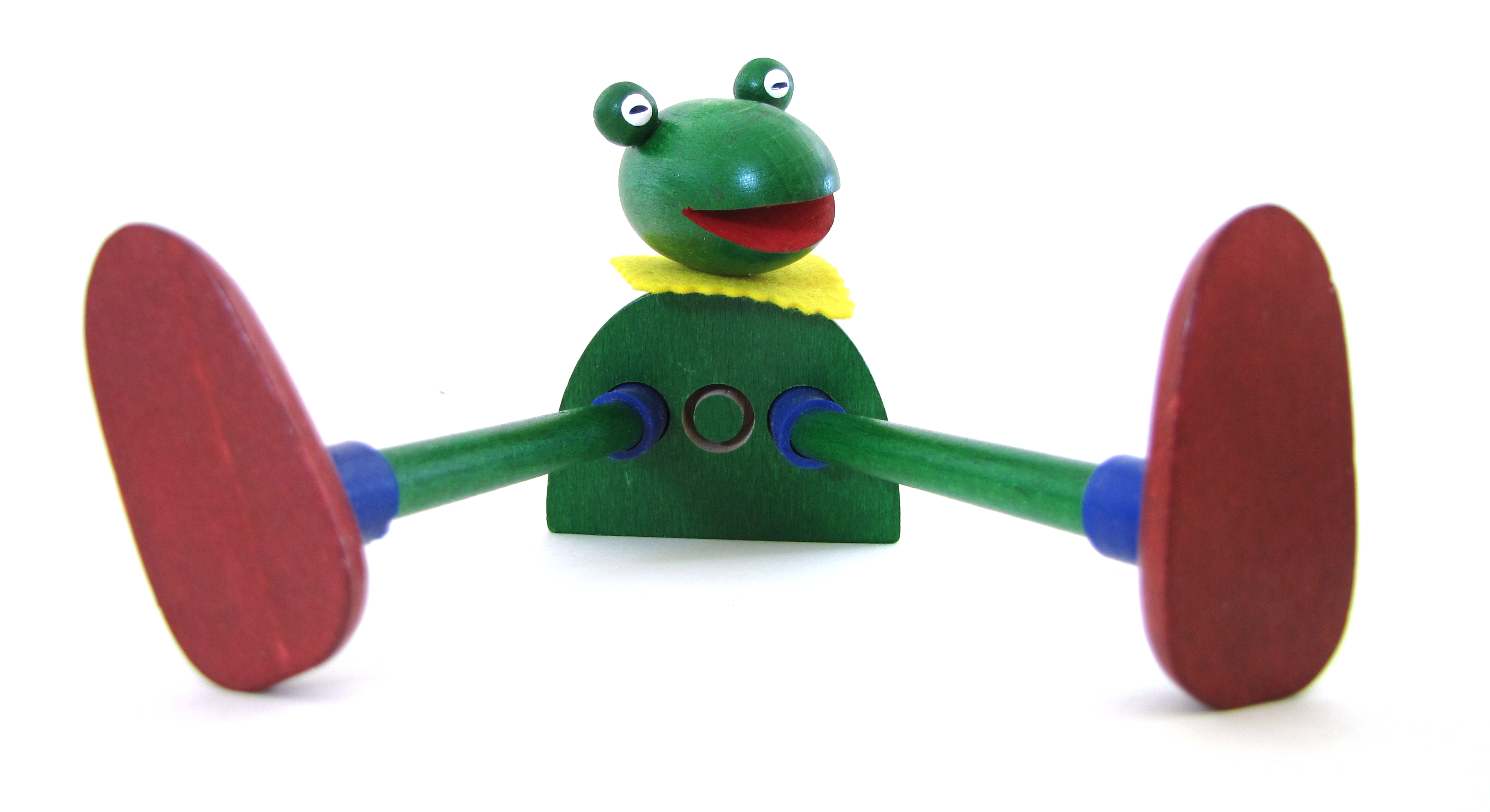 Quak, der Frosch - Eine Kellner Steckfigur 